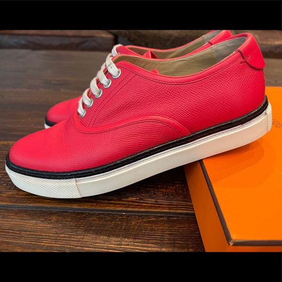 Authentic 🧡Rare🧡 Hermès Sneakers - Picture 5 of 16